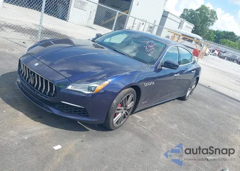 2018 Maserati Quattroporte S Q4 Granlusso из США, поврежденный, VIN ZAM56YRL6J1278649